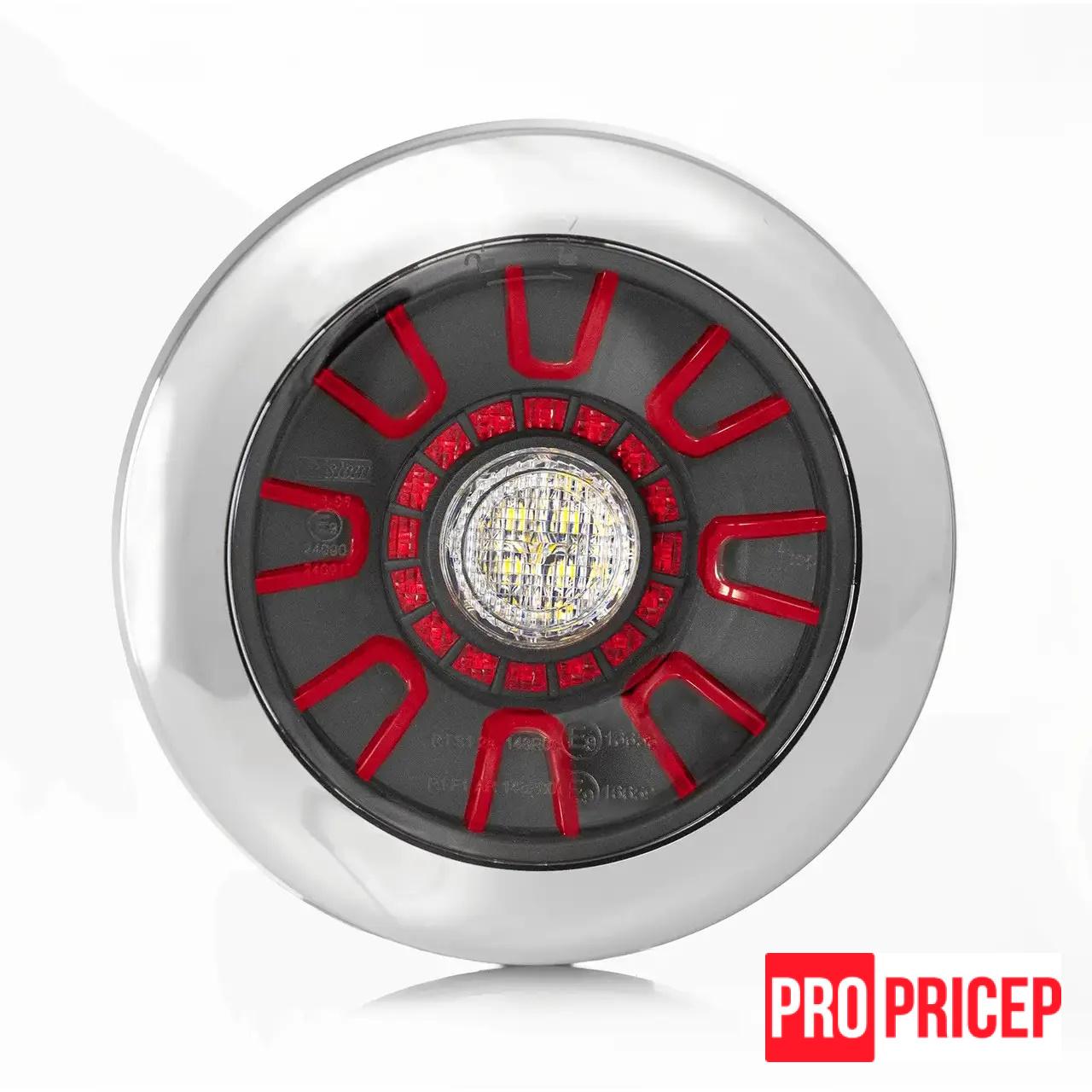 Ліхтар задній комбінований світлодіодний FRISTOM FT-314 LED CHROME