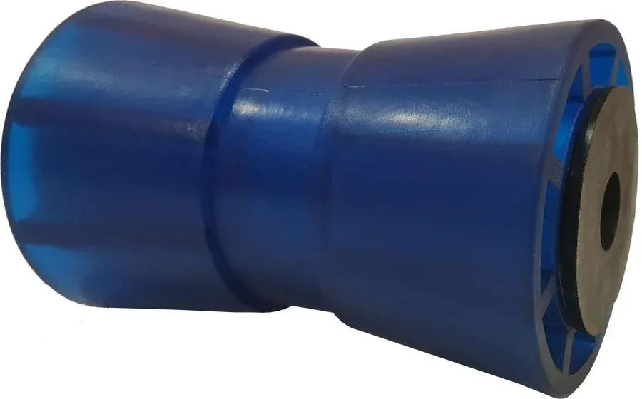 Ролик кільовий 5″, D=79, D1=58,5, d=17, L=133, синій KNOTT