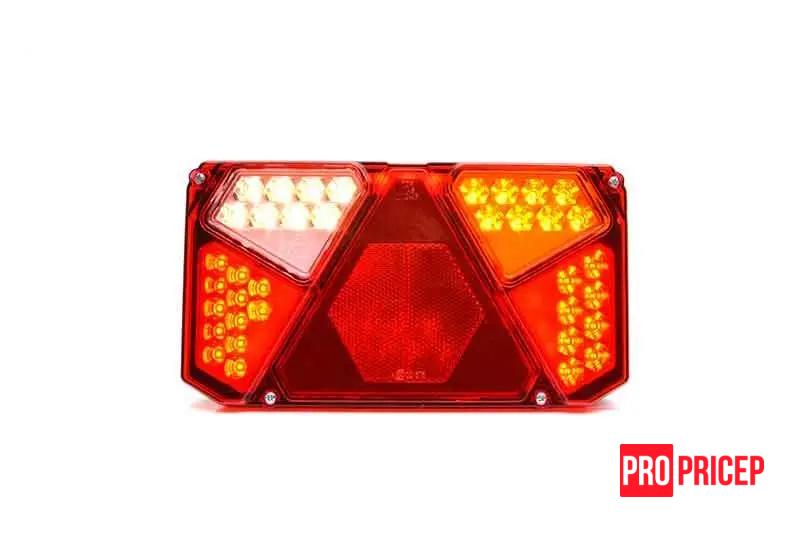 Ліхтар задній світлодіодний на причіп WAS 1020 W124DNP правий